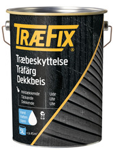 Træfix dekkbeis vannbasert svart 5 liter